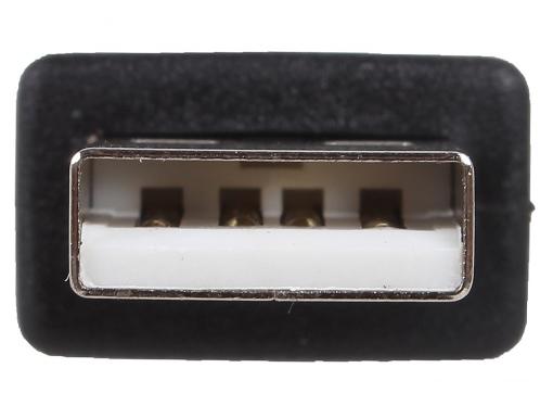 Переходник 3Cott 3C-USBAM-MINI-USB5PM-AD26, с USB A/M на Mini USB/M, черный