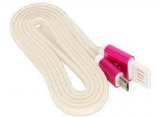 Кабель USB 2.0 Cablexpert, AM/microBM 5P, 1м розовый металлик (CC-mUSBr1m)