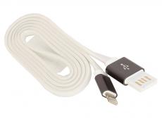 Кабель USB 2.0 Cablexpert, AM/Lightning 8P, 1м, темно-серый металлик