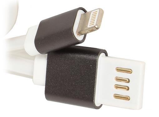 Кабель USB 2.0 Cablexpert, AM/Lightning 8P, 1м, темно-серый металлик