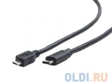 Кабель USB Cablexpert, USB2.0 microBM/USB3.1 Type C, 1.8м, пакет