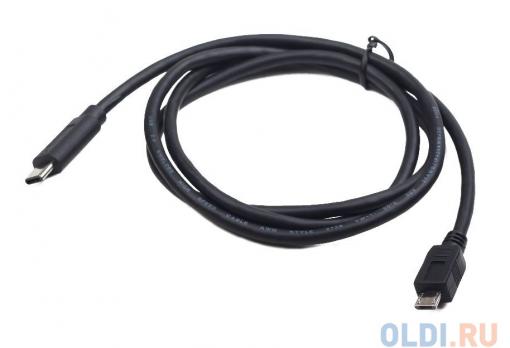 Кабель USB Cablexpert, USB2.0 microBM/USB3.1 Type C, 1.8м, пакет