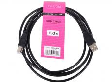 Кабель USB2.0  A-B, TV-COM (1,8м) (USB100G-1.8M)