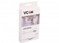 Кабель USB2.0 Am - micro-B 5P 1м с магнитным адаптером VCOM (VUS7000)