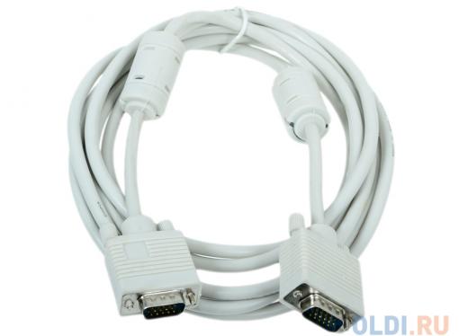 Кабель Gembird VGA проф. экран феррит. кольца 3.0 м   CC-PVGA-10  15m\15m