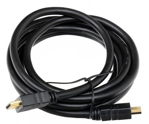 Кабель Telecom HDMI to HDMI (19M -19M) ver.1.4b, 2м, с позолоченными контактами