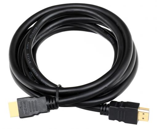 Кабель Telecom HDMI to HDMI (19M -19M) ver.1.4b, 2м, с позолоченными контактами
