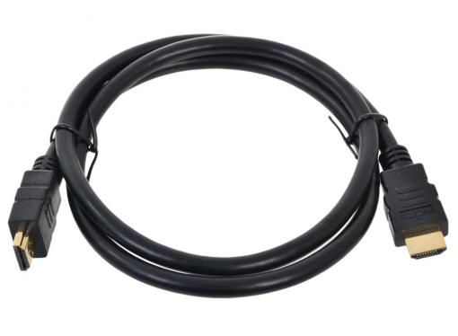 Кабель HDMI 19M/19M 1.0m ver:1.4 +3D/Ethernet AOpen [ACG511D-1M] позолоченные контакты