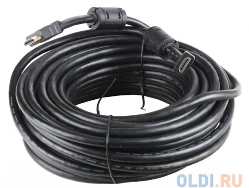 Кабель HDMI 19M/19M 15m ver:1.4 +3D/Ethernet  [ACG511D-15M] 2 фильтра, позолоченные контакты