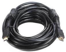 Кабель Telecom HDMI to HDMI (19M -19M) ver.1.4b, 2 фильтра, 10 м, с позолоченными контактами (CG511D-10M)
