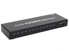 Разветвитель HDMI Spliitter 1=)12 3D Full-HD VCOM 1.4v DD4112 каскадируемый сплиттер на 12 мониторов