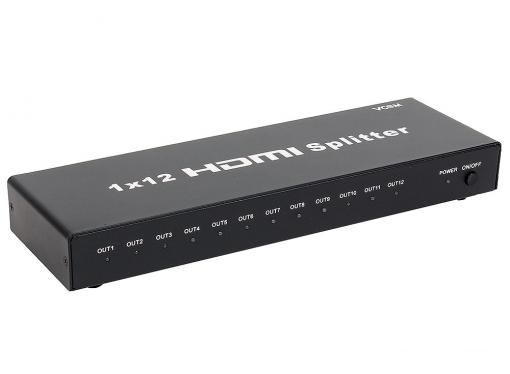 Разветвитель HDMI Spliitter 1=)12 3D Full-HD VCOM 1.4v DD4112 каскадируемый сплиттер на 12 мониторов
