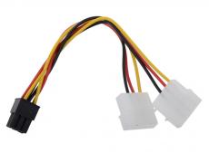 Кабель ORIENT C391 PCI Express Video (2x4pin-6pin)