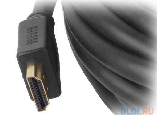 Кабель HDMI Gembird/Cablexpert, 7.5м, v1.4, 19M/19M, черный, позол.разъемы, экран, пакет  CC-HDMI4-7.5M