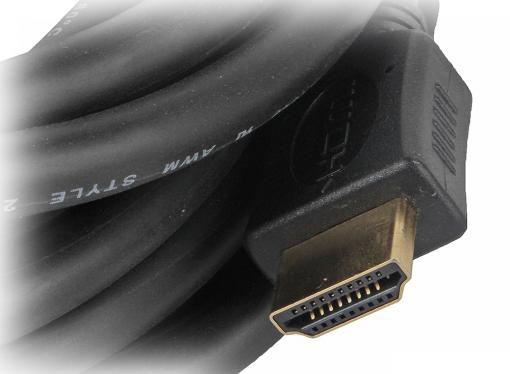 Кабель HDMI Gembird/Cablexpert, 7.5м, v1.4, 19M/19M, черный, позол.разъемы, экран, пакет  CC-HDMI4-7.5M