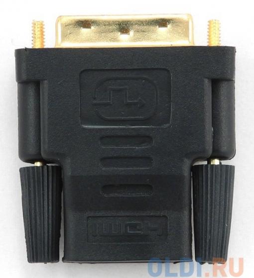 Адаптер (переходник) Gembird HDMI-DVI A-HDMI-DVI-2, 19F/19M, золотые разъемы, пакет