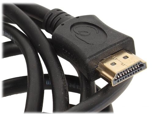 Кабель HDMI Gembird/Cablexpert, 1.8м, v1.4, 19M/19M, серия Light, черный, позол.разъемы,