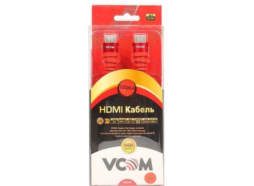 Кабель VCOM HDMI 19M/M ver 2.0 ,3m (CG526S-3MR) Blister