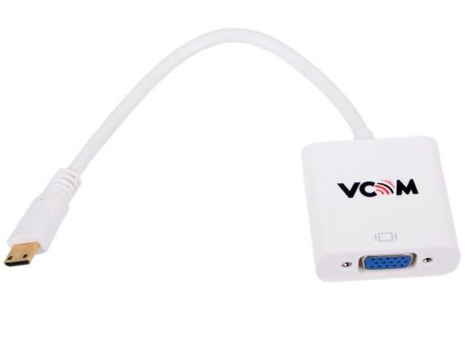 Кабель-переходник VCOM Mini HDMI M=)VGA F 0.15m (CG592)