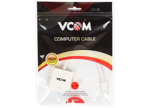 Кабель-переходник Mini DisplayPort (M) - VGA (F) VCOM VHD6070
