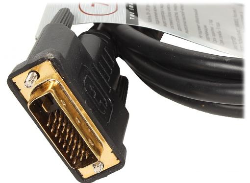 Кабель DVI-D Dual link 25M/25M, экран, феррит.кольца, 1.8м TV-COM (CG441D-1.8M)