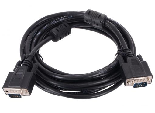 Кабель соединительный SVGA (15m/15m) 5m 2 фильтра TV-COM (QCG341AD-5M)