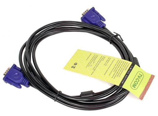 Кабель соединительный SVGA (15M/M) 3m 2 фильтра TV-COM (QCG120H-3M)