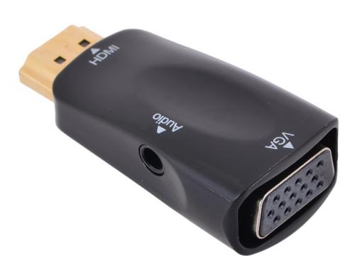 Адаптер HDMI M-VGA 15F+Audio ORIENT C118