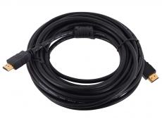 Кабель Telecom HDMI to HDMI (19M -19M) ver.1.4b, 2 фильтра, 7.5м, с позолоченными контактам