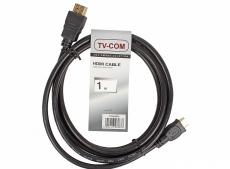 Кабель TV-COM HDMI to MiniHDMI ver1.4V+3D, 1m  (CG580M-1M)
