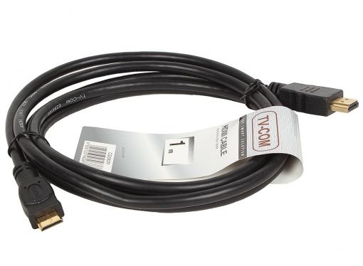 Кабель TV-COM HDMI to MiniHDMI ver1.4V+3D, 1m  (CG580M-1M)