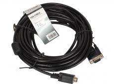 Кабель соединительный SVGA (15M/M) 10m 2 фильтра TV-COM (QCG120H-10M/QCG341AD-10M)