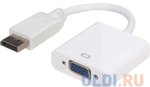 Кабель-переходник VCOM CG603 (DisplayPort M- VGA F  0.15м)