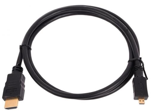 Кабель HDMI to MicroHDMI ver1.4V+3D,1m TV-COM (CG583K-1M)