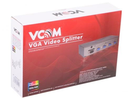 Разветвитель VGA 1 to 8 VS-98A Vpro mod:DD128 350MHz (VDS8017)
