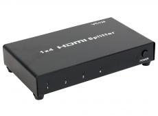 Разветвитель HDMI Spliitter 1=)4 3D Full-HD VCOM 1.4v [VDS8040D] каскадируемый сплиттер на 4 монитора/телевизора