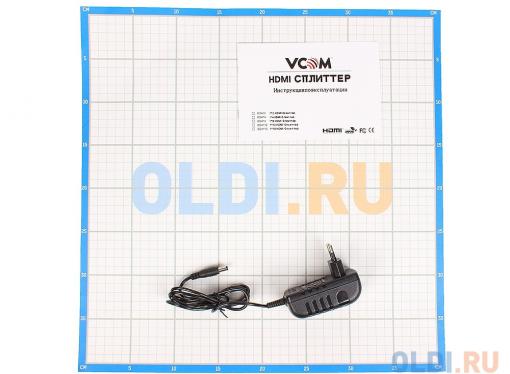 Разветвитель HDMI Spliitter 1=)8 3D Full-HD VCOM 1.4v HDP108 [VDS8048D] каскадируемый сплиттер на 8 мониторов/телевизоров (DD418A)