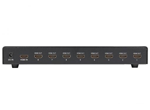 Разветвитель HDMI Spliitter 1=)8 3D Full-HD VCOM 1.4v HDP108 [VDS8048D] каскадируемый сплиттер на 8 мониторов/телевизоров (DD418A)