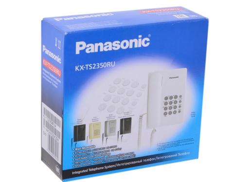 Телефон Panasonic KX-TS2350RUW (Flash)