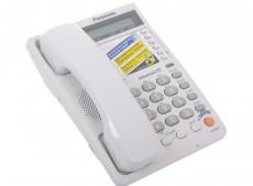 Телефон Panasonic KX-TS2365RUW ЖКИ, спикер, автодозвон, память 28