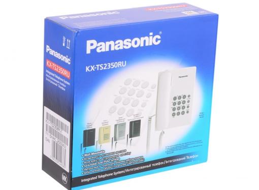 Телефон Panasonic KX-TS2350RUT (Flash)