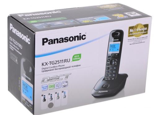 Телефон DECT Panasonic KX-TG2511RUM