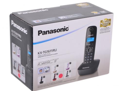 Телефон DECT Panasonic KX-TG1611RUR