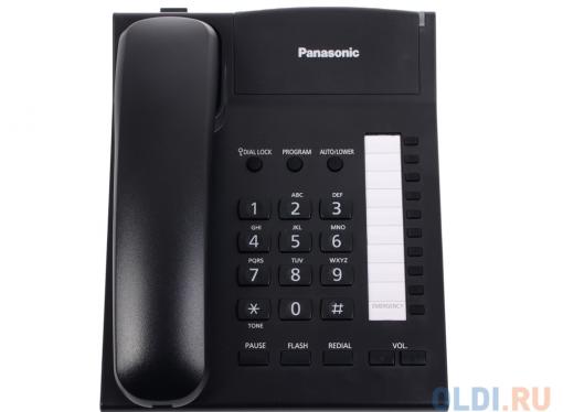 Телефон Panasonic KX-TS2382RUB Спикер, память 20