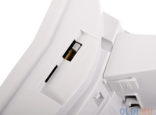 Телефон Panasonic KX-TS2382RUW Спикер, память 20