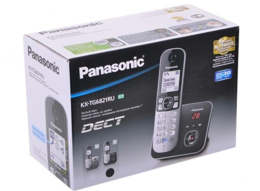Телефон DECT Panasonic KX-TG6821RUB Функция радио-няня (доступна при наличии второй и более трубок)