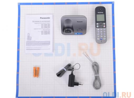 Телефон DECT Panasonic KX-TG6811RUM Функция радио-няня (доступна при наличии второй и более трубок)