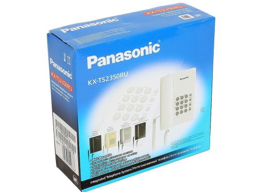 Телефон Panasonic KX-TS2350RUJ Flash