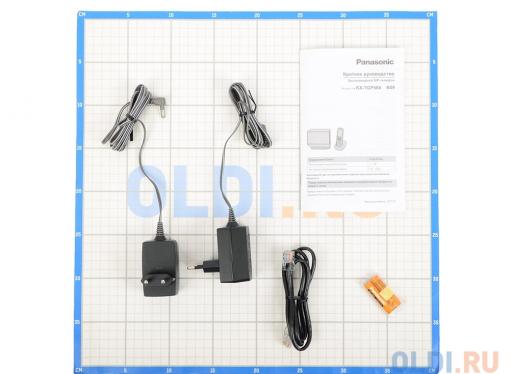 Телефон IP DECT Panasonic KX-TGP500B09 SIP Цифр. IP-телефон, VoIP, Ethernet, UpTo 6 HSet Память 100, Звук HD