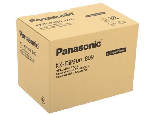 Телефон IP DECT Panasonic KX-TGP500B09 SIP Цифр. IP-телефон, VoIP, Ethernet, UpTo 6 HSet Память 100, Звук HD